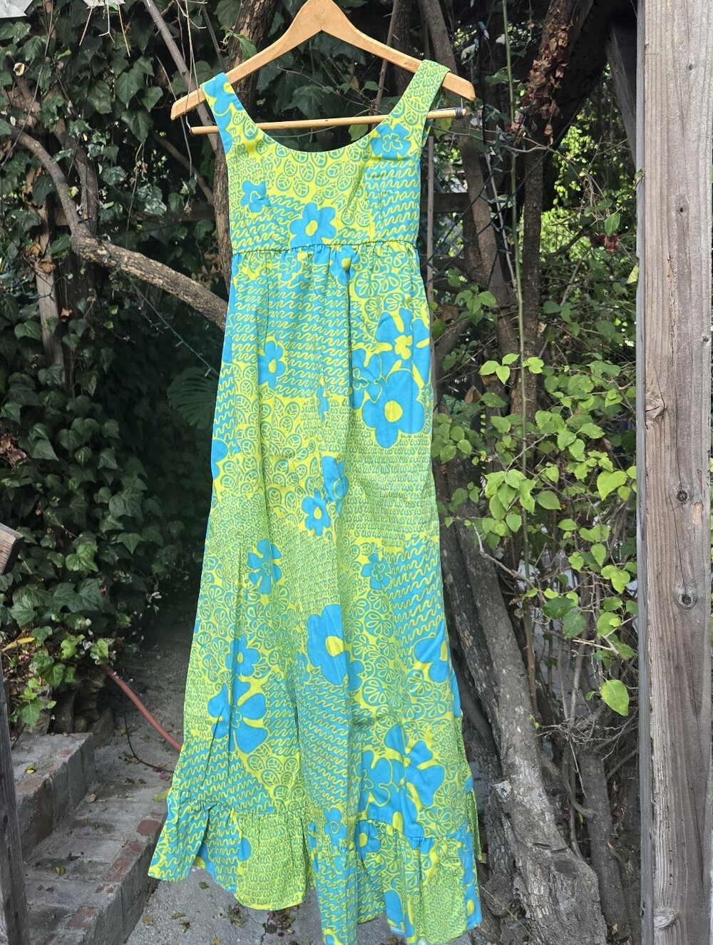 Vintage 60s 70s Hawaiian Sundress Petite XS